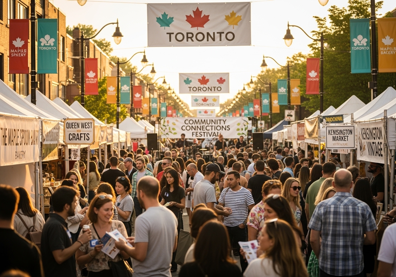 Toronto festival with local vendors