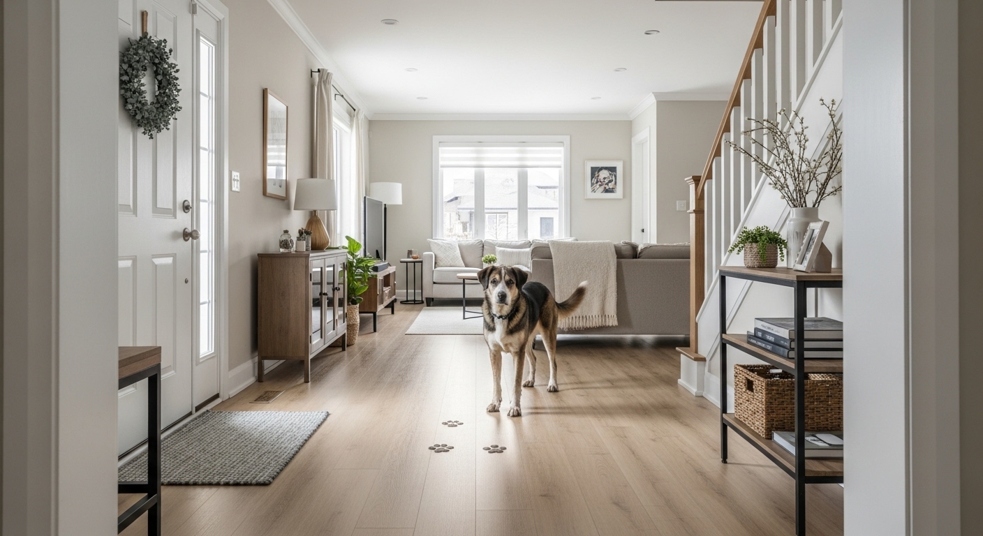 Pet-Friendly Flooring in London, Ontario: Style That Survives the Muddy Paws