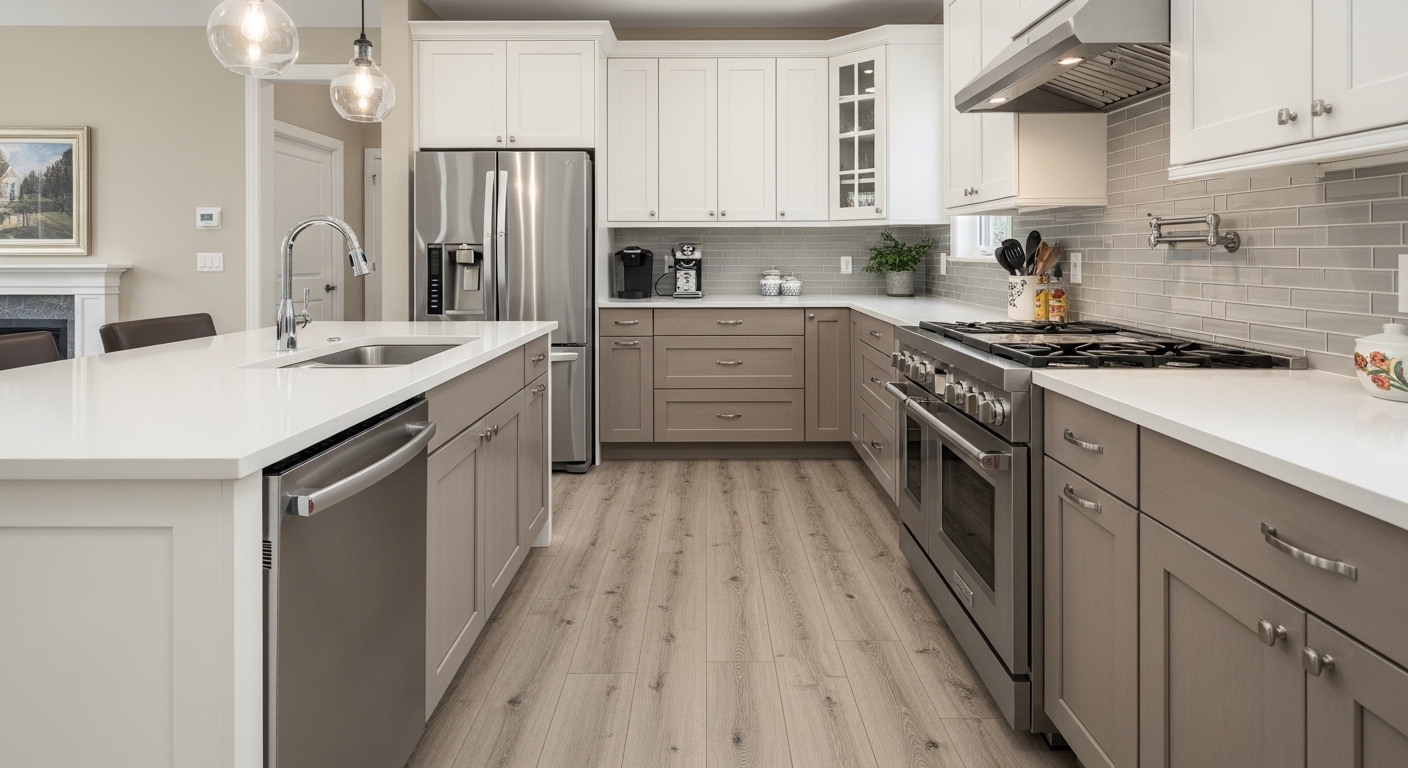 How to Choose the Right Flooring for Kitchens, Living Rooms, and Basements