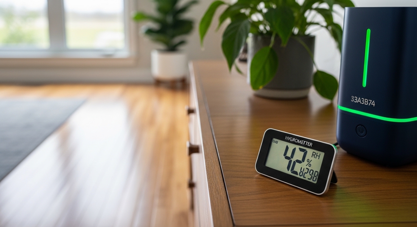 Humidity control equipment for flooring protection