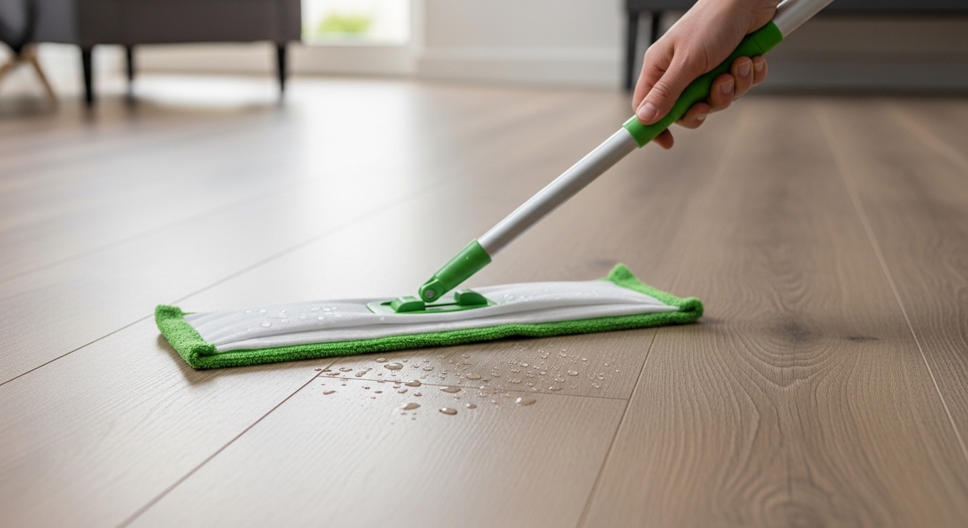 Luxury vinyl flooring maintenance