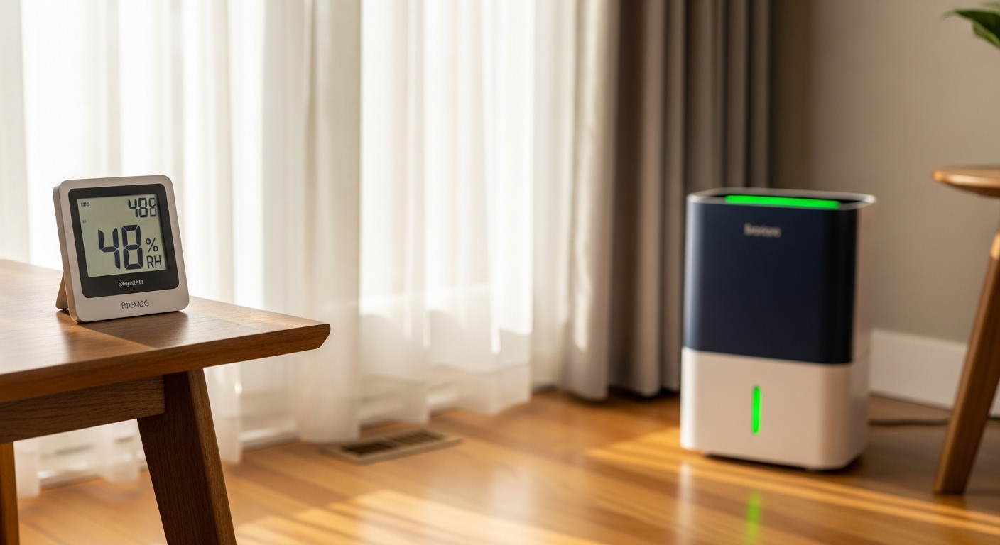 Summer humidity control in a London Ontario home