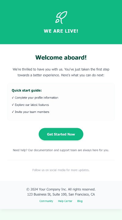 Welcome