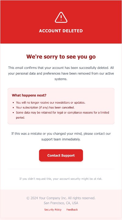 Account Deleted