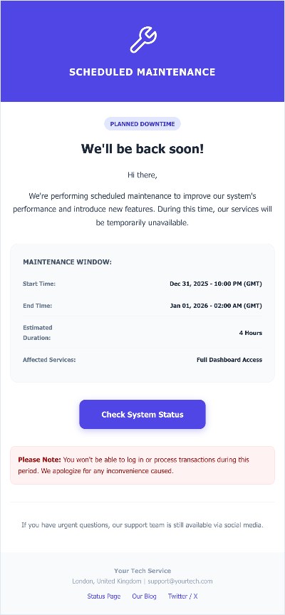 Maintenance