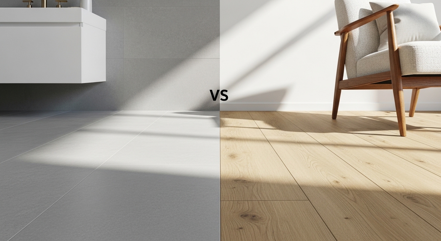Tile or Laminate? A Complete Comparison for London Ontario Homeowners (2026)