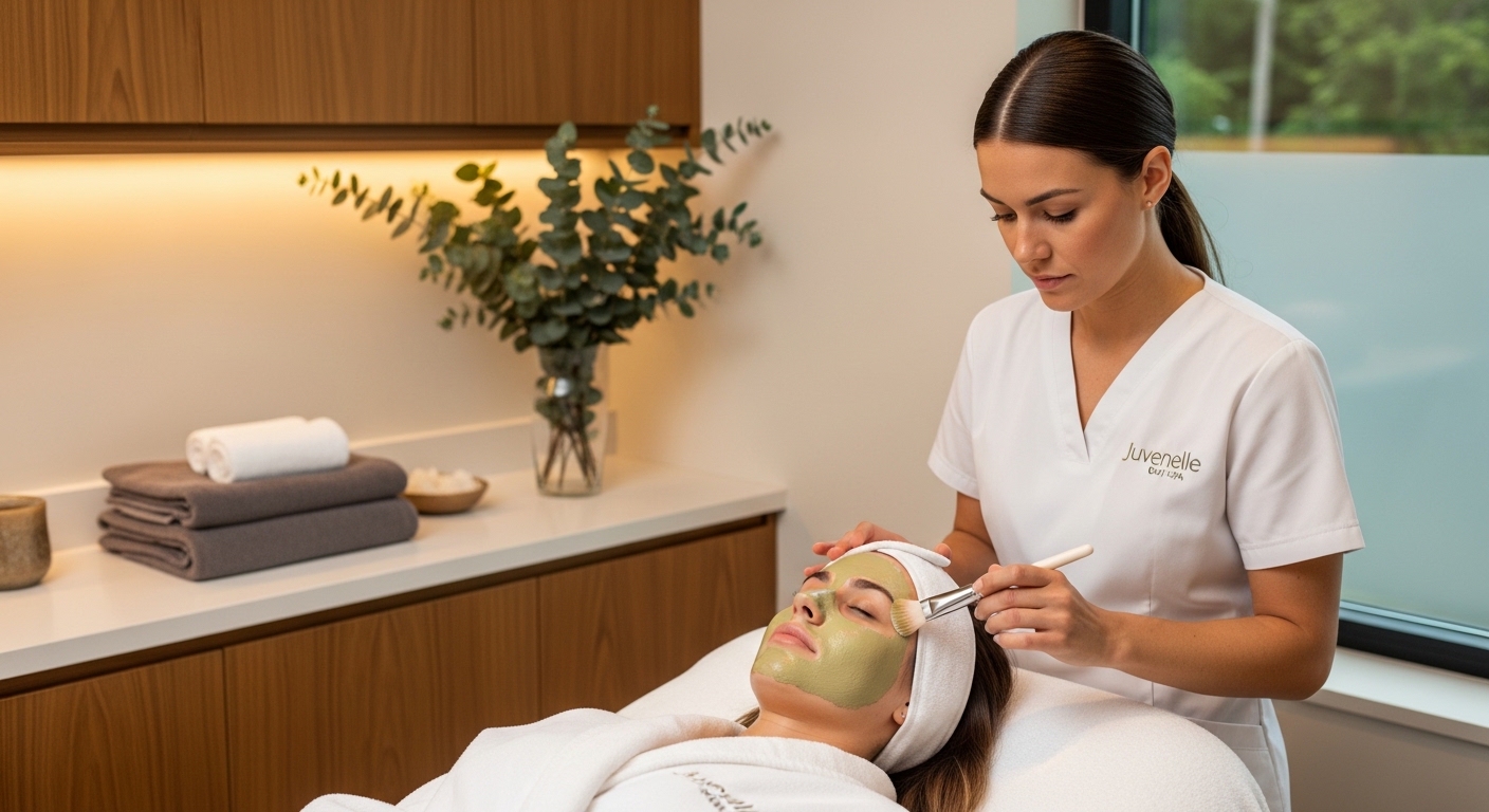 Professional acne treatment and facial at Juvenelle Day Spa in London, Ontario