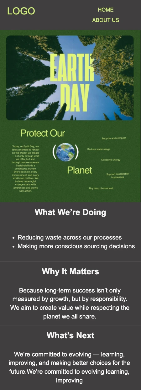 Earth Day Design