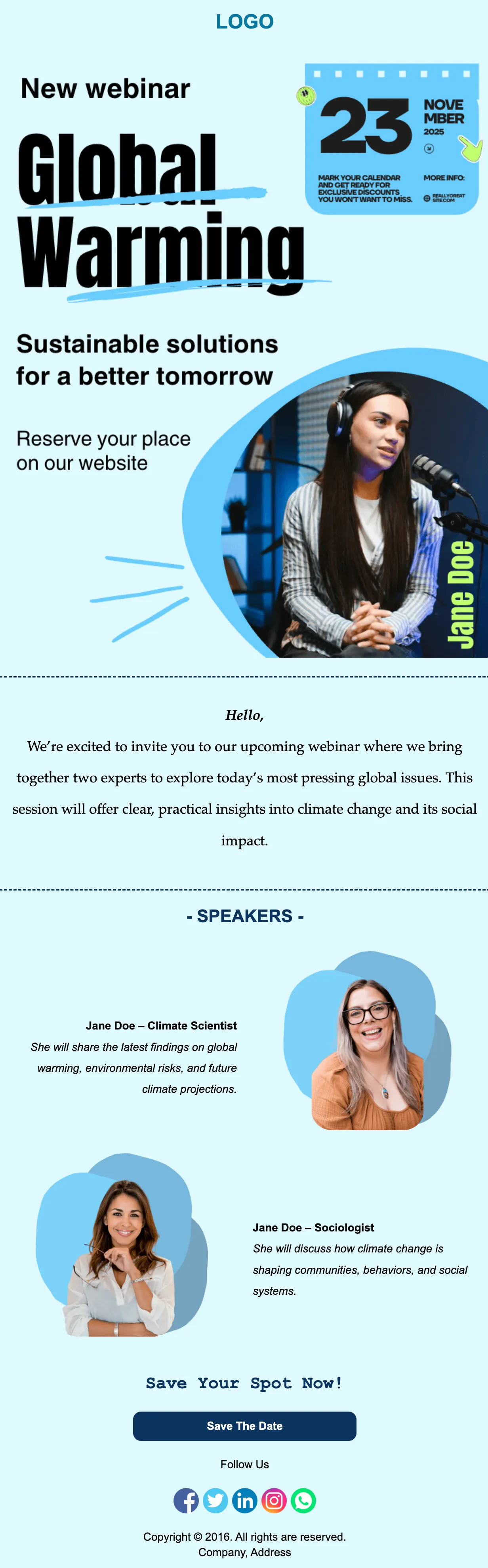 Webinar Invitation